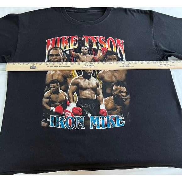 Men's Short Sleeve T-Shirt Mike Tyson Iron Mike Graphic Size XL - Picture 6 of 7